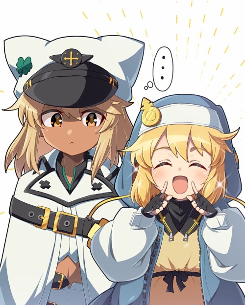  bridget and ramlethal valentine guilty gear and 1 more drawn by itsuka neru sample a687d45284969b58