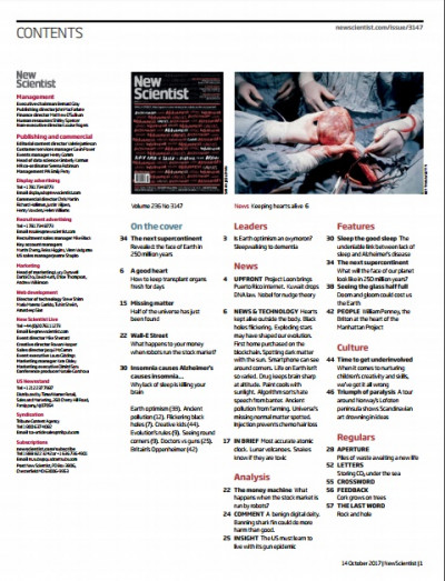 New Scientist October 14 2017 (2)