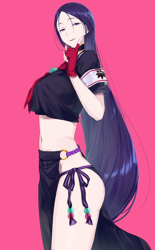  minamoto no raikou minamoto no raikou and minamoto no raikou fate and 1 more drawn by kurogiri samp
