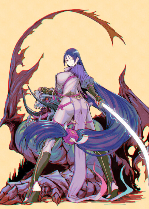  minamoto no raikou fate and 1 more drawn by utu ldnsft sample 3ee0a1acc3a1b8d01643107dbefb48fc