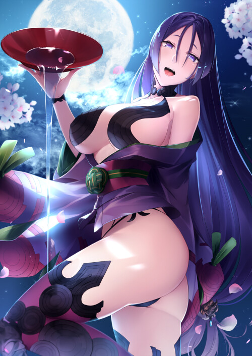  shuten douji and minamoto no raikou fate and 1 more drawn by koruta nekoimo aab09cf541d311563500283