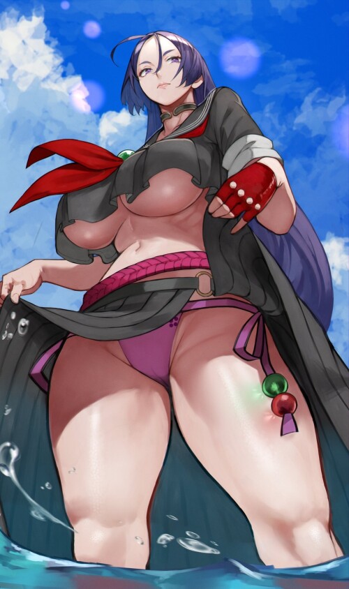  minamoto no raikou minamoto no raikou and minamoto no raikou fate and 1 more drawn by yoshio 55leve