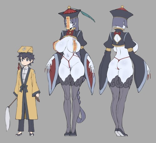  fujimaru ritsuka and minamoto no raikou fate and 1 more drawn by bai linqin sample 7c4aa58315115110