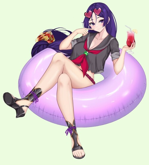  minamoto no raikou minamoto no raikou and minamoto no raikou fate and 1 more drawn by mergerri samp