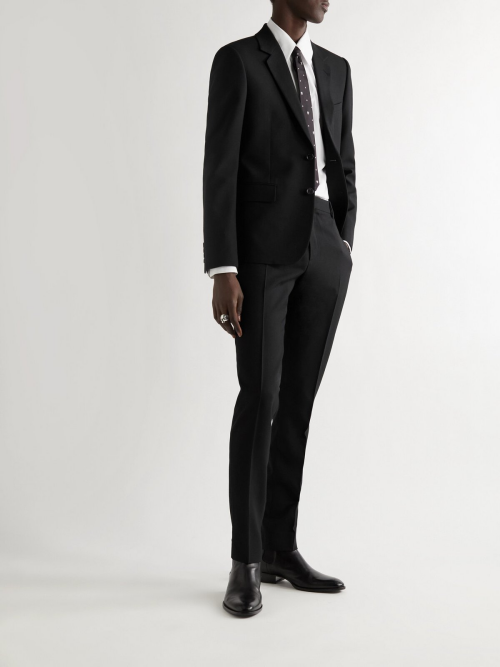 ysl wool garbardine