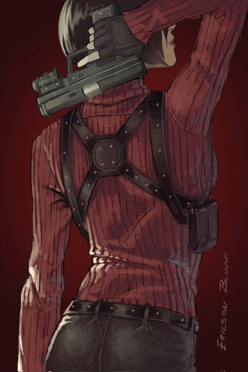  ada wong resident evil and 2 more drawn by ericson blum sample b41f2fd3a9d6c0f654397dbf48d5c14e