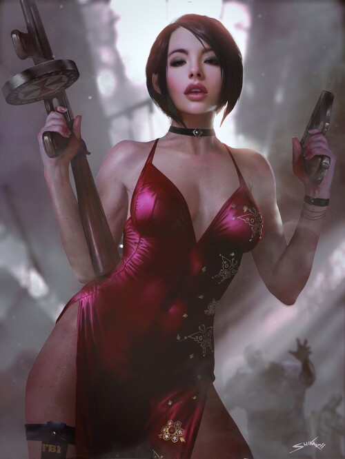  ada wong resident evil and 3 more drawn by shikarii sample cf5f376b5e2d517aa89eebaf55db66e6
