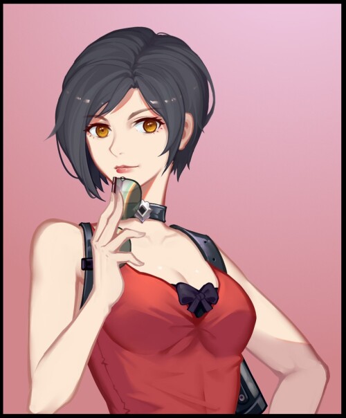  ada wong resident evil and 1 more drawn by moliai sample 04b8555f1d4e99c5d83d45163cecb0bb