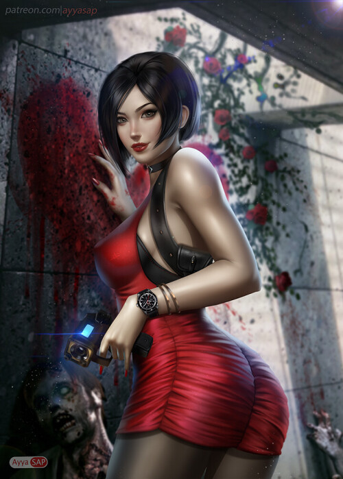  ada wong resident evil and 2 more drawn by ayya sap d63a686700923d153b646ee2576fbda6