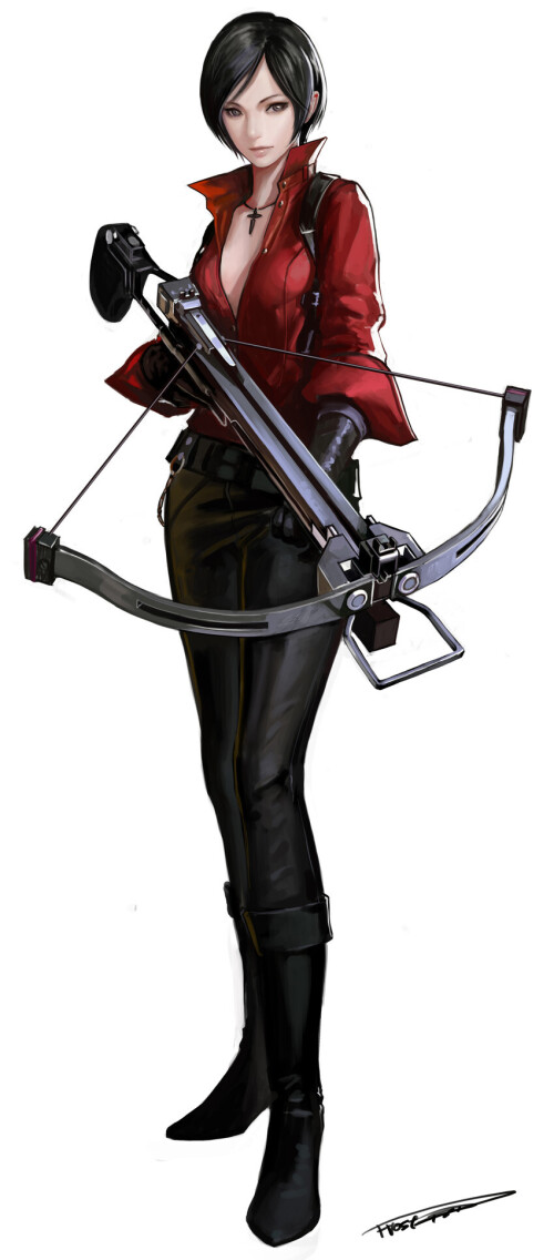  ada wong resident evil and 1 more drawn by frostce sample fde034bb09079c5ae1356db1d3e93da3