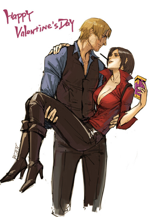  leon s kennedy and ada wong resident evil and 1 more drawn by narrator nobody 0bb500d9bc36ddf85c7a0