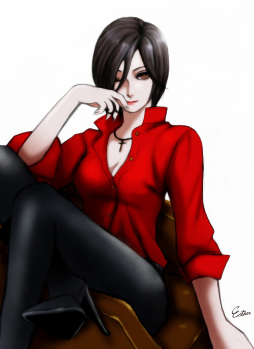  ada wong resident evil and 1 more drawn by esther shen sample 11c2edba9d6c50159900203191d5788b