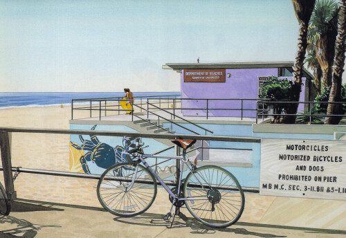 Malibu Beach by Hisao Kawada (from JCA Annual 10, 1993)