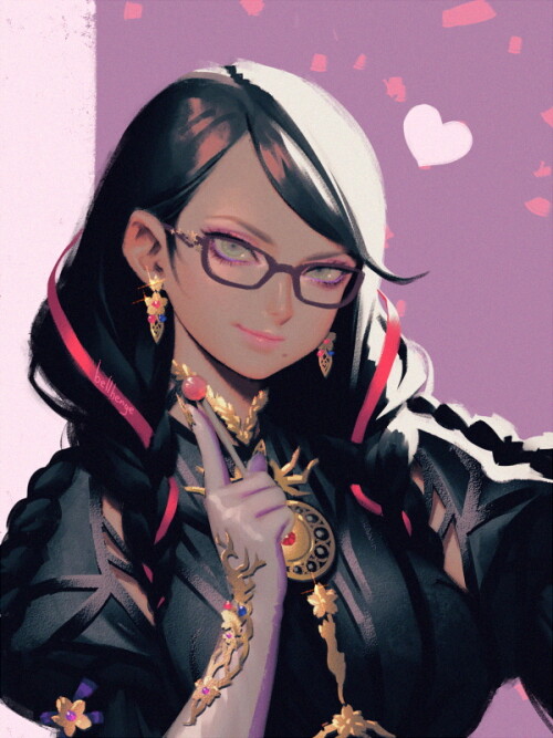  bayonetta bayonetta and 1 more drawn by bellhenge a55ec7d4adb157f2730df1873895597f