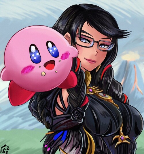  kirby and bayonetta kirby and 4 more drawn by stoic seraphim sample a50fd800480a05b7b7f5034f815a003