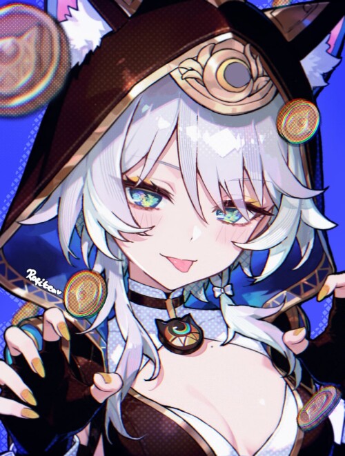  cipher honkai and 1 more drawn by rafi rafitea sample c53e9afd4223b5df7bc0ac10278d8059