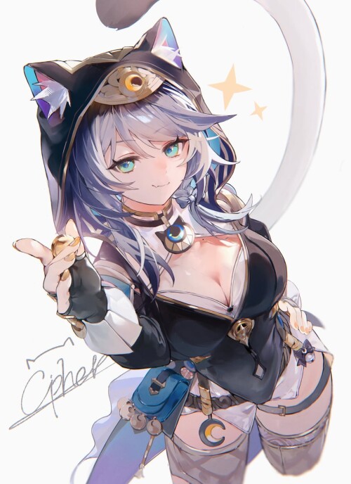  cipher honkai and 1 more drawn by railgun1mikoto22 sample 4b2a3ad23b153420e40477f01af47b5b