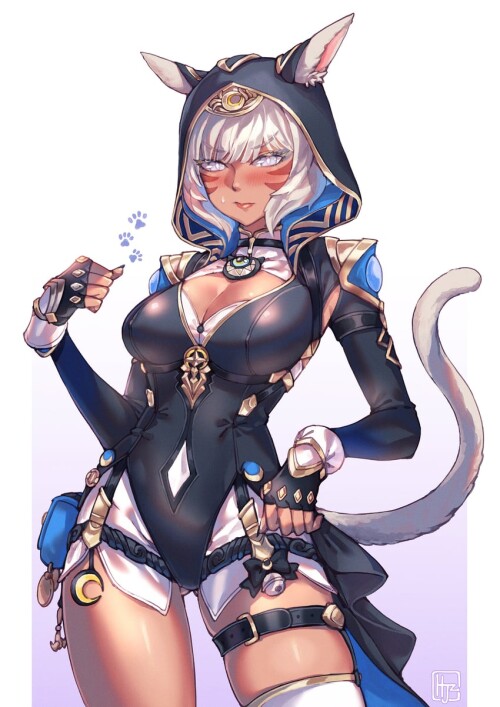  cipher and y shtola rhul honkai and 3 more drawn by hjz artemi sample 18ec051a98ed728c7a237141ec77e