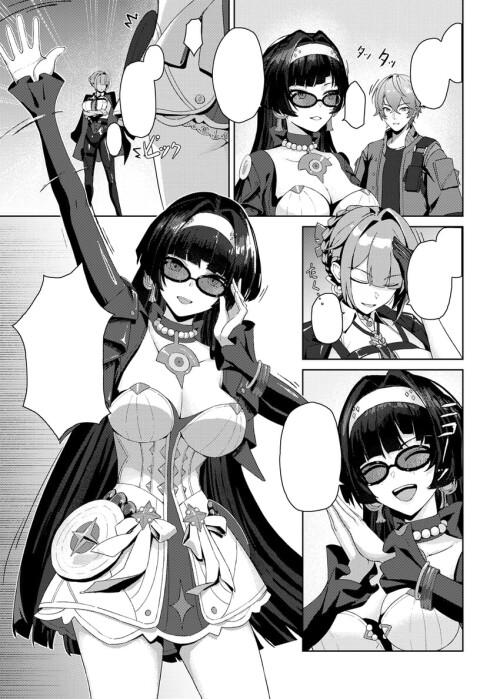  wise evelyn chevalier and astra yao zenless zone zero and 1 more drawn by shiina michiru sample 98b