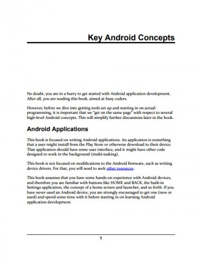 The Busy Coder's Guide to Android Development, Version 8.6 (3)