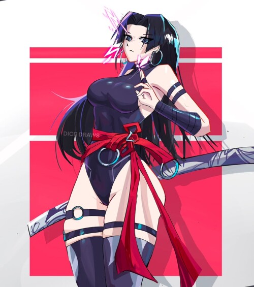  psylocke marvel and 2 more drawn by dicedraws sample 360b3d0e9695eba2ee1deb9ca0fe65ff