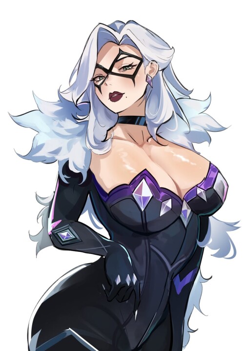  black cat and felicia hardy marvel and 2 more drawn by layton sanlayton sample 429e6771825852f0a67d