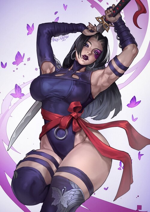  psylocke marvel and 2 more drawn by akira raikou sample 167061397dccf7df13eba6359a924bdb