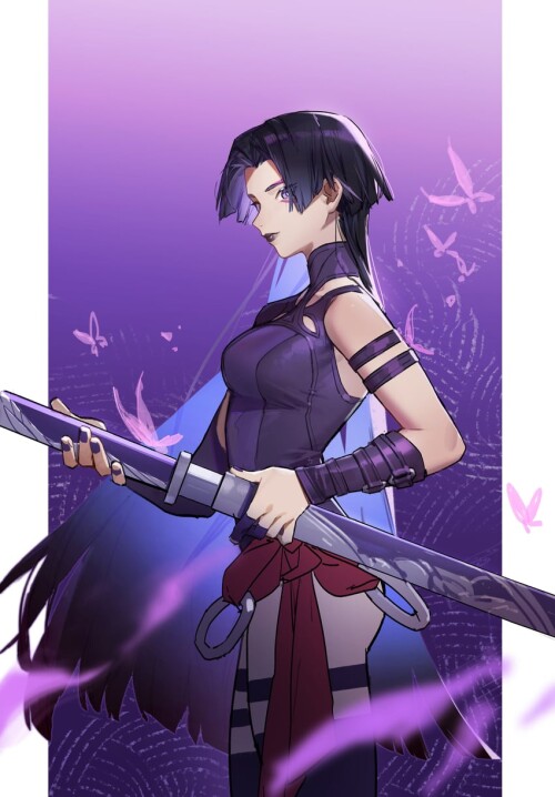 psylocke marvel and 2 more drawn by wushier sample 9a180ad570c9f72f985be1f396b45175