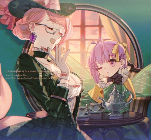  tamamo koyanskaya kazuradrop murian and koyanskaya fate and 1 more drawn by taa acid sample ab7b2a0