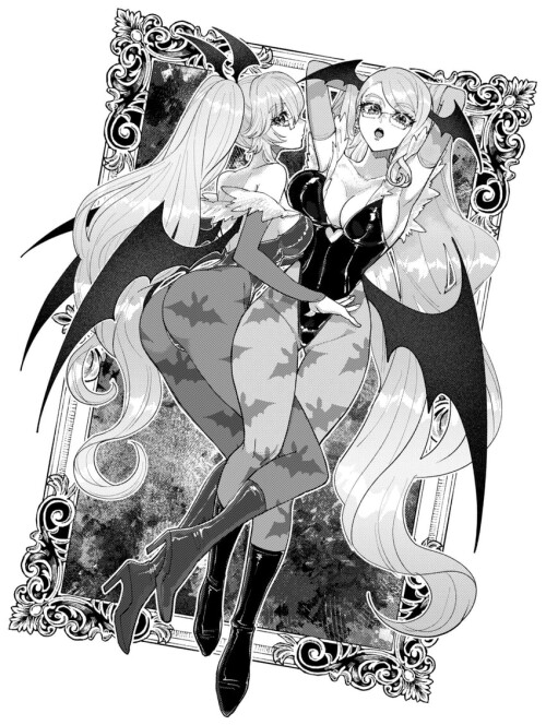  tamamo morrigan aensland lilith and koyanskaya fate and 2 more drawn by onikudaisuki x sample b7264