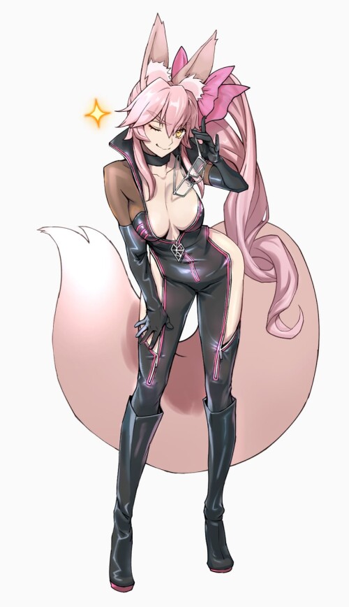  tamamo koyanskaya and koyanskaya fate and 1 more drawn by tsurubebi sample 55f3d6a4d7c888cc7e4248e4