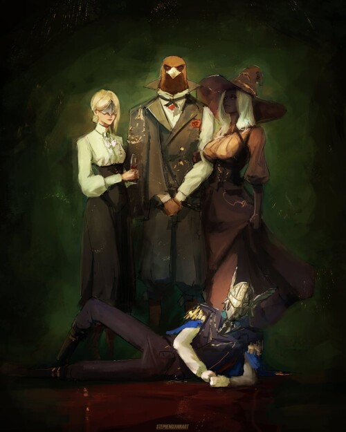  recluse duchess wylder and guardian elden ring and 1 more drawn by stephengiannart sample b97ad7a91