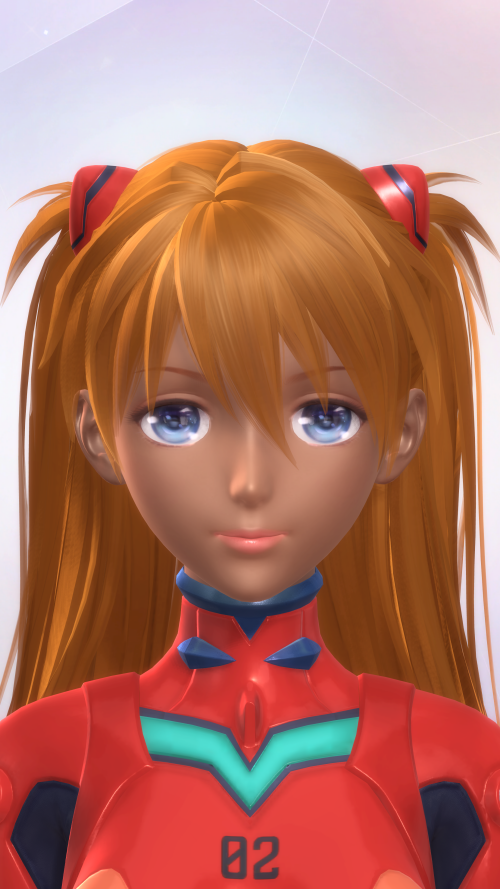 NGE Asuka Straightforward Scarlet