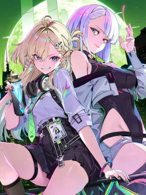  lucy and lynae wuthering waves and 3 more drawn by shirokitsune sample 2bd3e59c0cfc32ac4f84508c35a7