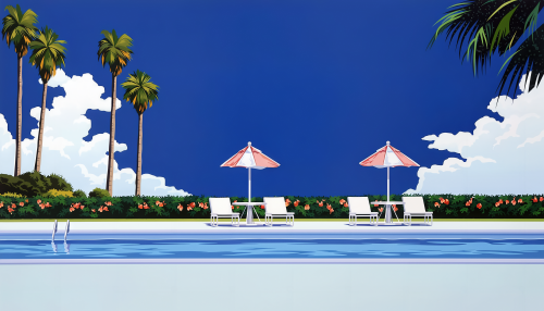 Poolside by Akira Watanabe