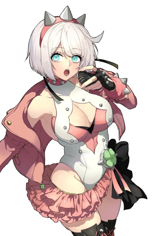  elphelt valentine guilty gear and 1 more drawn by ebi pri shrimp efbb14121d95de0b35f07dce56d9ac37