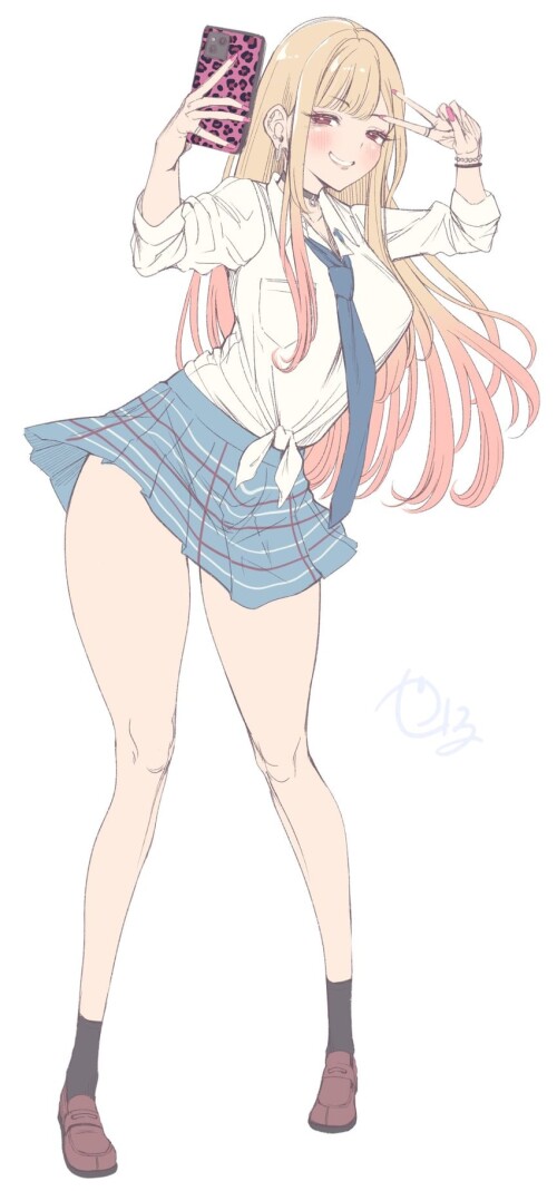  kitagawa marin sono bisque doll wa koi wo suru drawn by yana nekoarashi sample d5831773f894c2747695