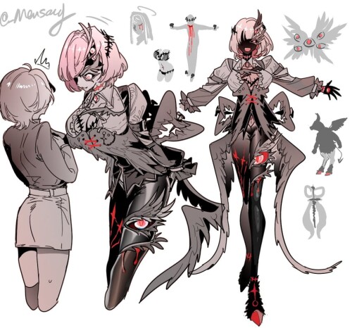  belle and remielle dan zenless zone zero drawn by mensang sample 409714b669a916874a6b8b72b09a5651