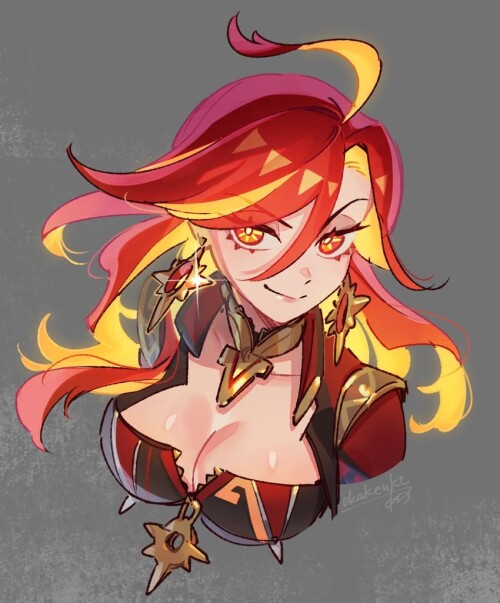  mavuika genshin impact drawn by ukata sample 011e5b9a5b7173ac7960172a1f09f0cd