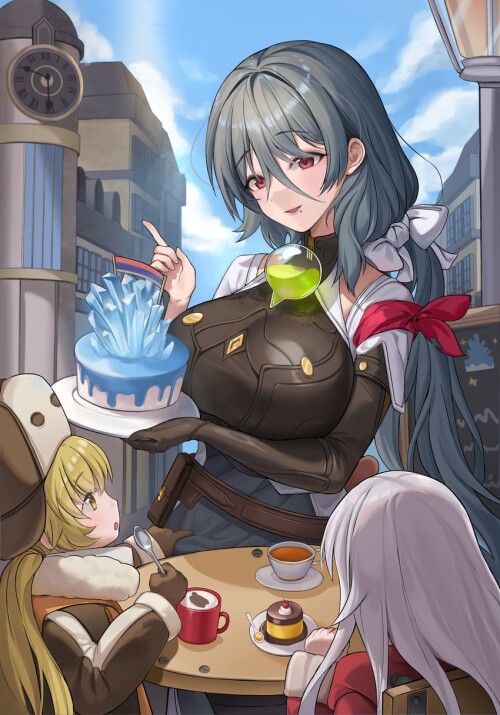  clara natasha and hook honkai and 1 more drawn by richiman sample 0d0267c099eab30e37c804f0dde17fde