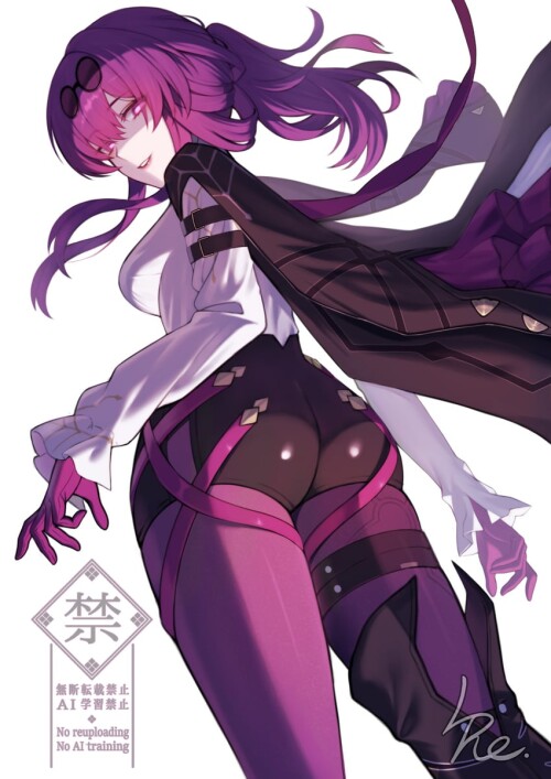  kafka honkai and 1 more drawn by l4st resort sample a611cbfc9a521d09bef2ef7b02aa1d6f