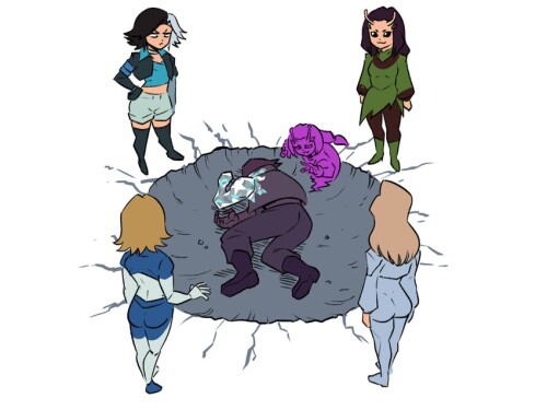  sue storm bucky barnes luna snow winter soldier mantis and 1 more marvel and 6 more drawn by tina f