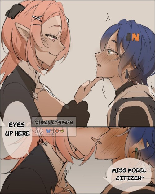  belle and remielle dan zenless zone zero drawn by drawat415pm sample 4fe60c078df2d4dee6b95d96b40421