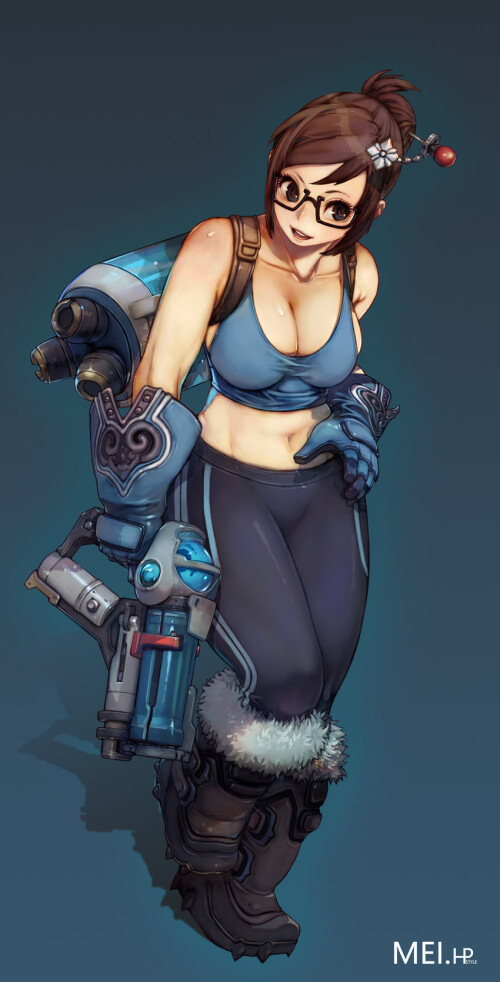  mei overwatch and 1 more drawn by hokoodo sample c350719267c0c600f7fe14835696135c