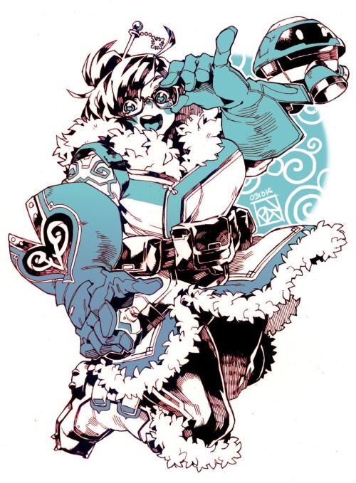  mei overwatch and 1 more drawn by poch4n sample c69143faa76eee0bb9fa576cf66423cb
