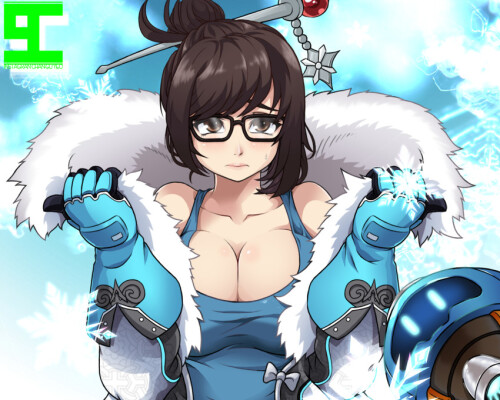  mei and snowball overwatch and 1 more drawn by chan gu yeo sample 24d9f24ea9cb98e7b98e670d7a7358d5