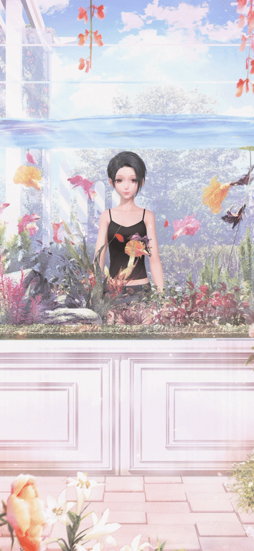 Fairy Koi Encounter Event - Paid Interactive Scene, LIVE BG, Lighting & Motion Poses Pack (330 NTD)
