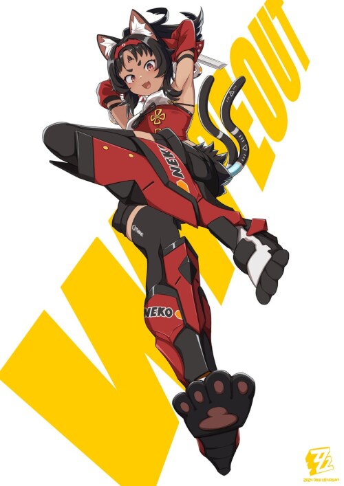  nekomiya mana zenless zone zero drawn by nosuku sample 5ba7afa785ee3eec6a7ce7e82114586b