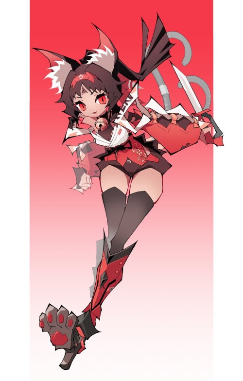  nekomiya mana zenless zone zero drawn by cocokana sample 36b441608e9816cc1713b9a4226101e1