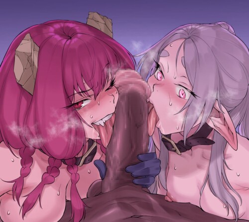  frieren and aura sousou no frieren drawn by kouya toufu sample 0e604cc12879cdf6418734f7a8fe4e38